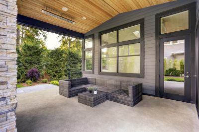 Concrete Patio Slab Installation
