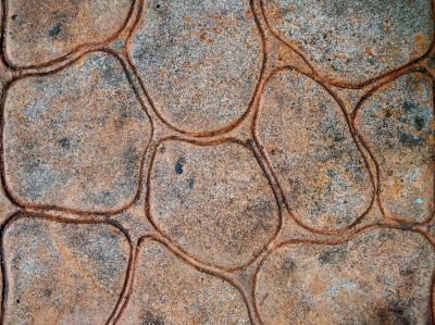 Stamped Concrete Slab Installation