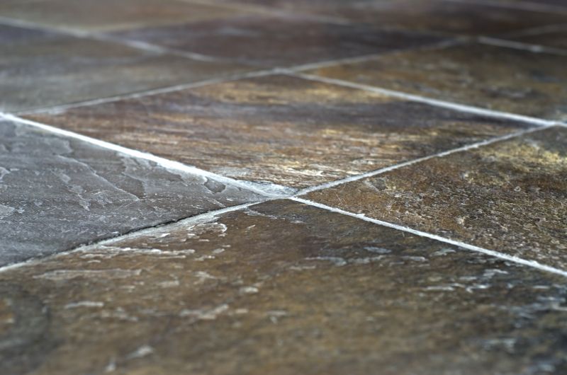Slate Sidewalk Installation