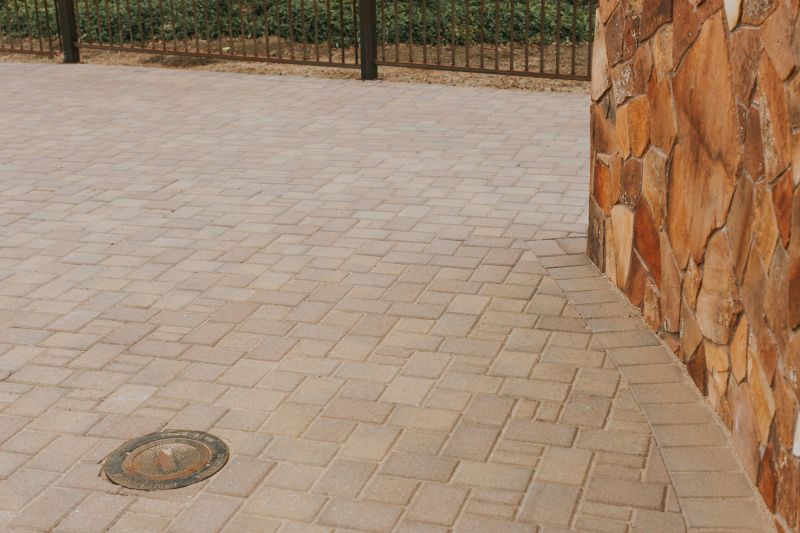 Colored Concrete Driveway Installation