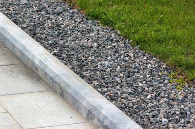 Concrete Driveway Border Installation