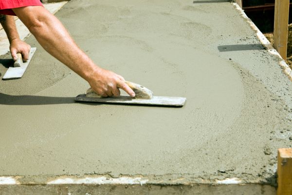 Backyard Concrete Installation