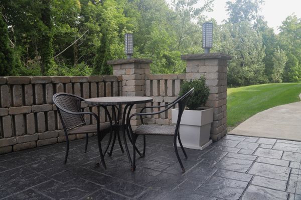 Stamped Concrete Patio Installation - Stamped Concrete Patio Installation Park City, Utah