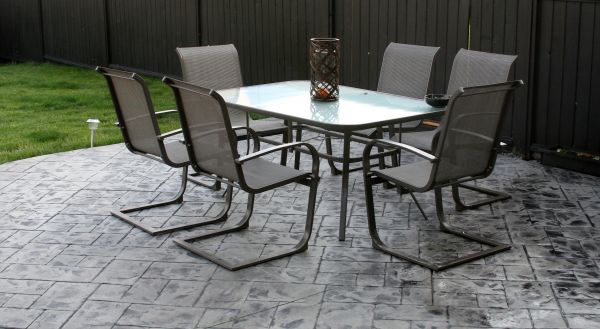 Backyard Concrete Stamping - Backyard Concrete Stamping Orange County, California